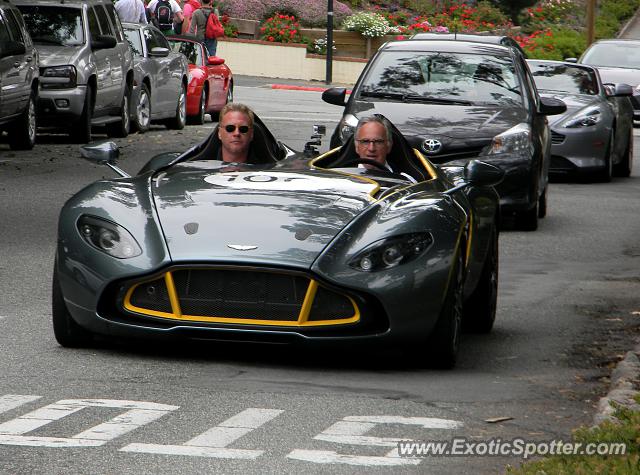 Aston Martin DB9 spotted in Carmel, California
