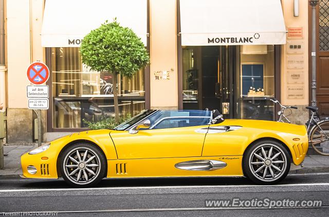 Spyker C8 spotted in Munich, Germany