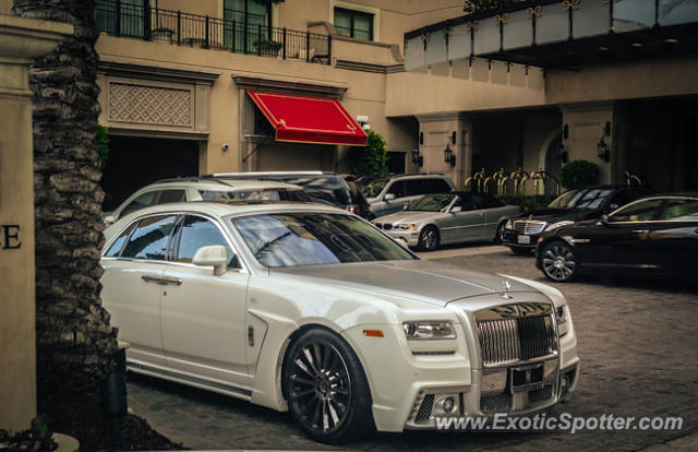 Rolls Royce Ghost spotted in Los Angeles, California