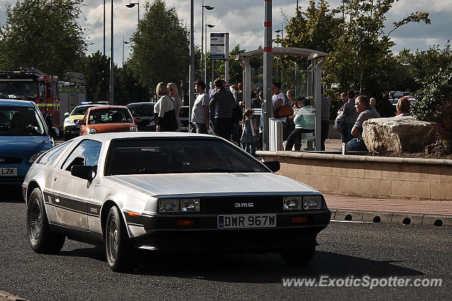 DeLorean DMC-12 spotted in Castleford, United Kingdom