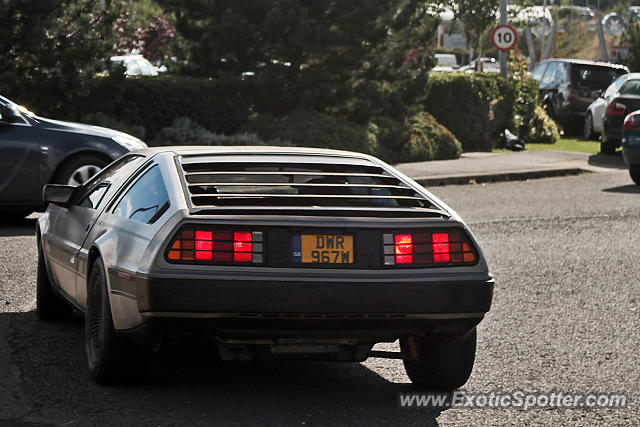DeLorean DMC-12 spotted in Castleford, United Kingdom
