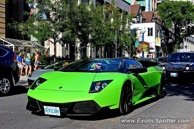 Lamborghini Murcielago spotted in Toronto, Canada