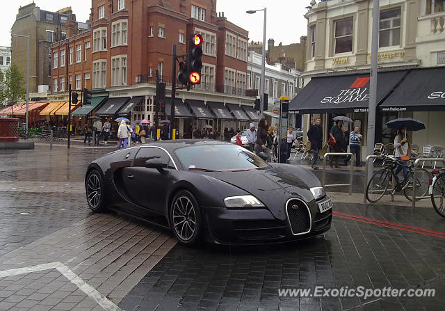 Bugatti Veyron spotted in London, United Kingdom