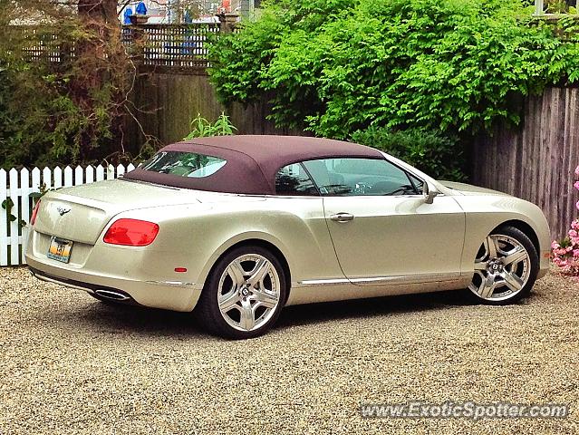 Bentley Continental spotted in Kennebunkport, Maine