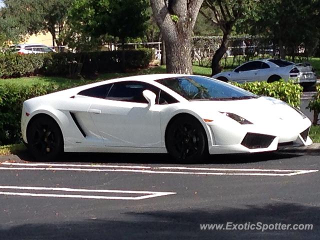Lamborghini Gallardo spotted in Coral Springs, Florida