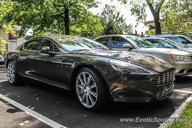 Aston Martin Rapide spotted in Greenwich, Connecticut