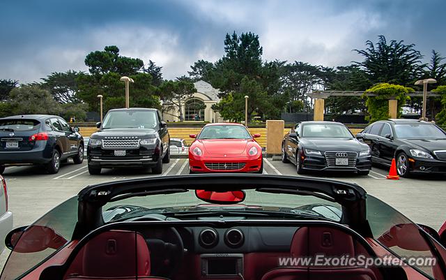Ferrari 612 spotted in Pebble Beach, California