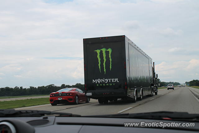 Ferrari 360 Modena spotted in Springfield, Illinois