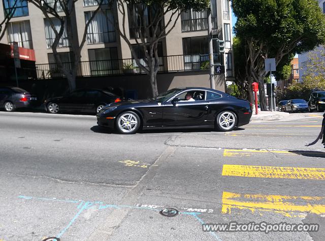 Ferrari 612 spotted in San Francisco, California