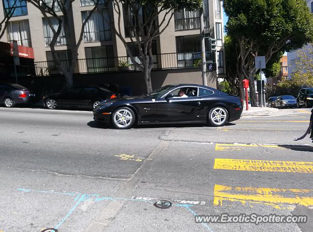 Ferrari 612 spotted in San Francisco, California