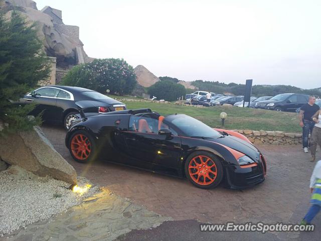Bugatti Veyron spotted in Porto Cervo, Italy