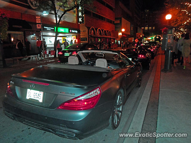 Mercedes SL 65 AMG spotted in Toronto, Canada