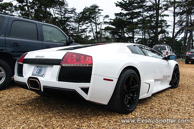 Lamborghini Murcielago spotted in Pebble Beach, California