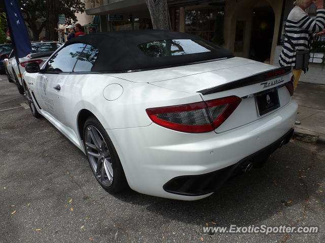 Maserati GranCabrio spotted in Carmel, California