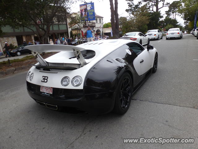 Bugatti Veyron spotted in Carmel, California