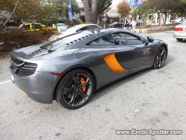 Mclaren MP4-12C spotted in Carmel, California