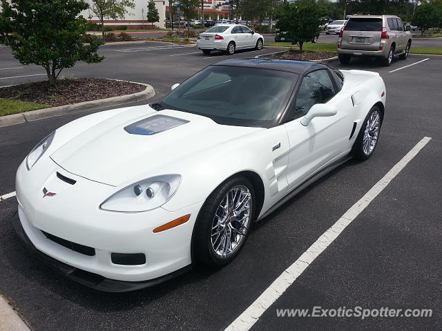 Chevrolet Corvette ZR1 spotted in St. Augustine, Florida