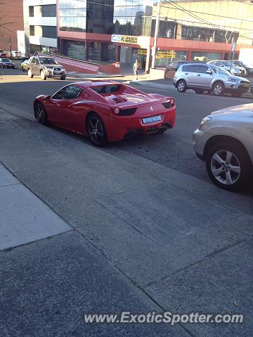 Ferrari 458 Italia spotted in Sydney, Australia