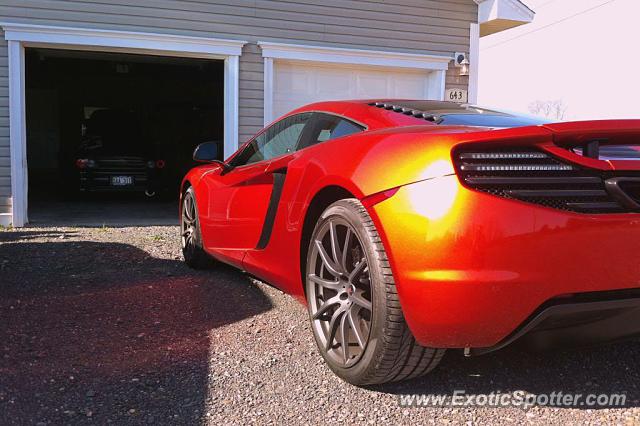 Mclaren MP4-12C spotted in Fredericton, NB, Canada