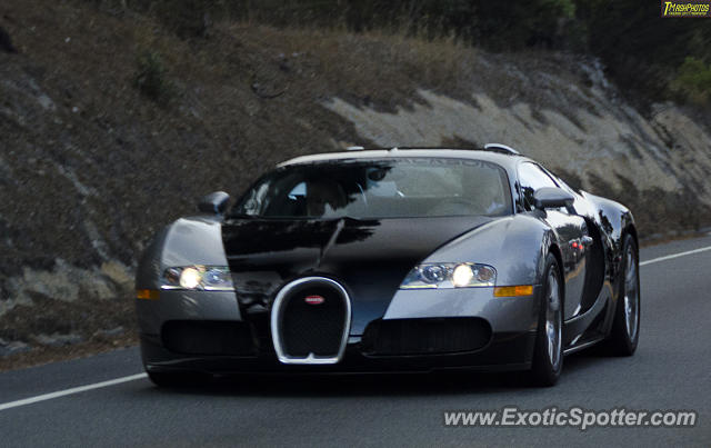 Bugatti Veyron spotted in Carmel, California