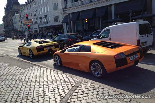 Lamborghini Murcielago spotted in Copenhagen, Denmark