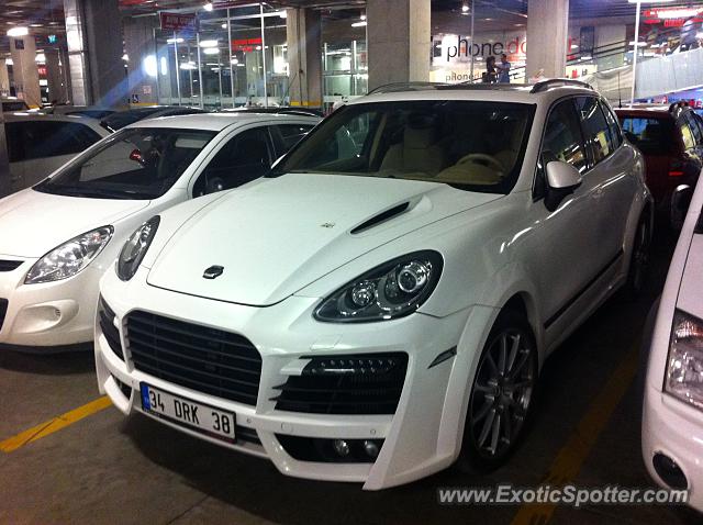 Porsche Cayenne Gemballa 650 spotted in Istanbul, Turkey