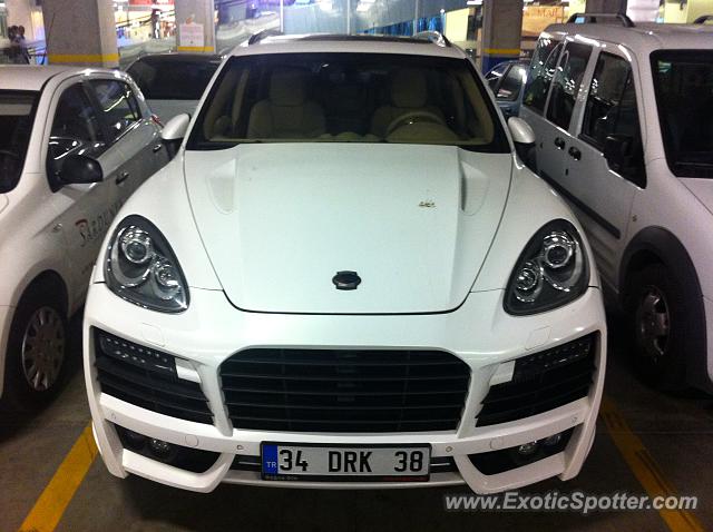 Porsche Cayenne Gemballa 650 spotted in Istanbul, Turkey