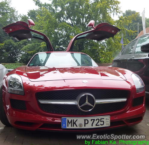 Mercedes SLS AMG spotted in Bielefeld, Germany