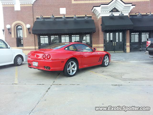 Ferrari 575M spotted in Fort worth, Texas