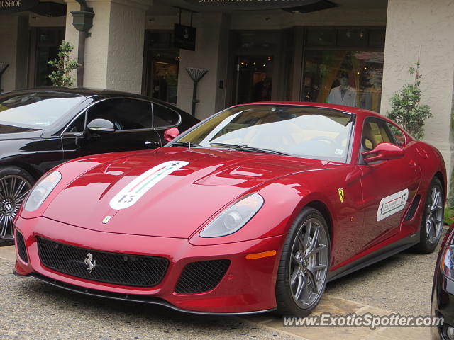 Ferrari 599GTO spotted in Pebble Beach, California