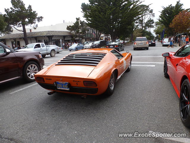 Lamborghini Miura spotted in Carmel, California