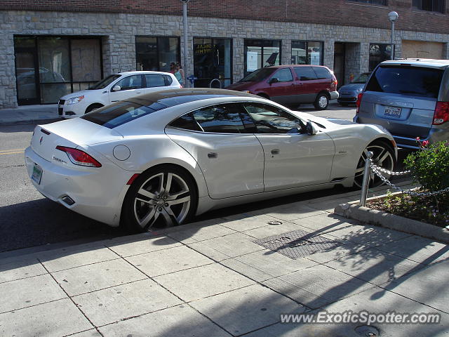 Fisker Karma spotted in Ann Arbor, Michigan