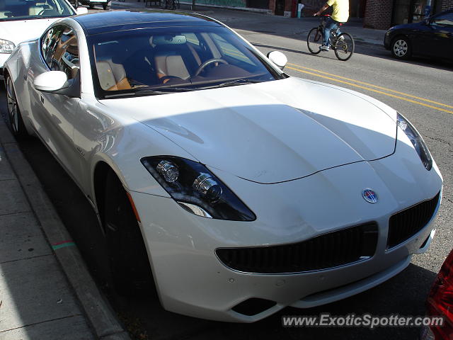 Fisker Karma spotted in Ann Arbor, Michigan