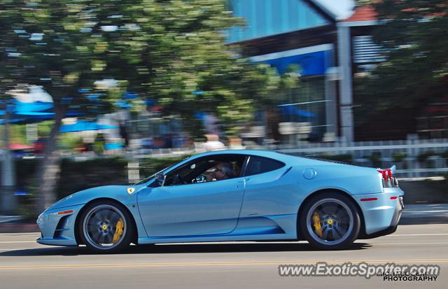 Ferrari F430 spotted in San Diego, California