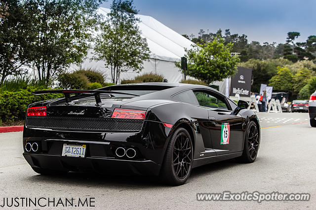 Lamborghini Gallardo spotted in Pebble Beach, California