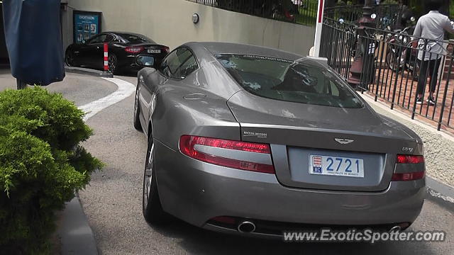 Aston Martin DB9 spotted in Monte Carlo, Monaco