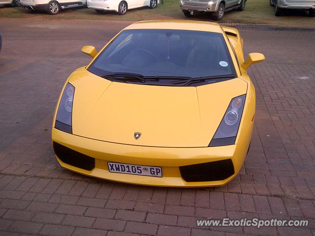 Lamborghini Gallardo spotted in Pretoria, South Africa