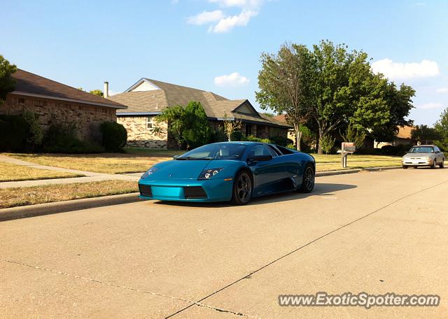 Lamborghini Murcielago spotted in Dallas, Texas