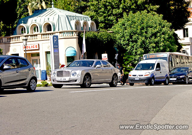 Bentley Mulsanne spotted in Monte-carlo, Monaco