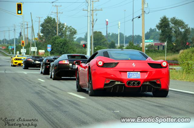 Ferrari 458 Italia spotted in Columbus, Ohio
