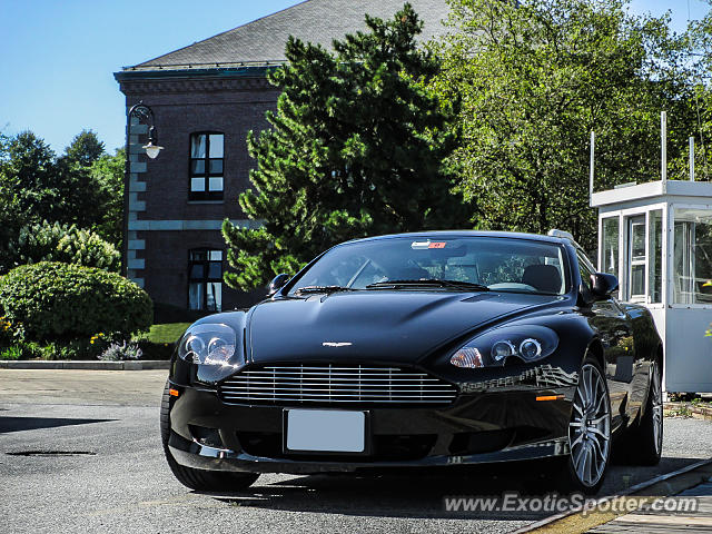 Aston Martin DB9 spotted in Charlestown, Massachusetts