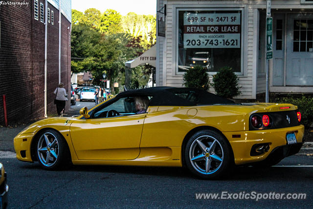 Ferrari 360 Modena spotted in Ridgefield, Connecticut