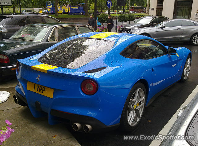 Ferrari F12 spotted in London, United Kingdom