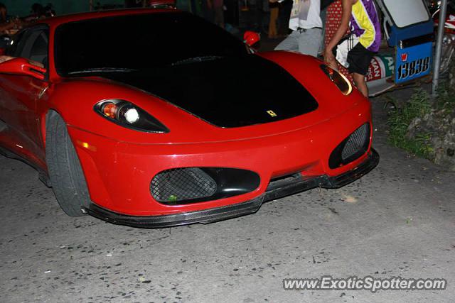 Ferrari F430 spotted in Tarlac, Philippines