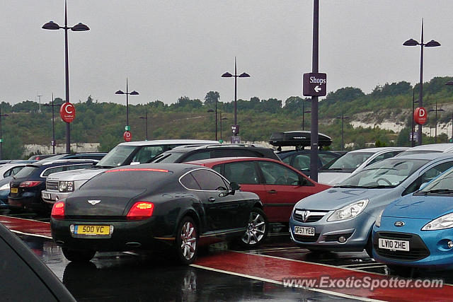 Bentley Continental spotted in Dartford, United Kingdom
