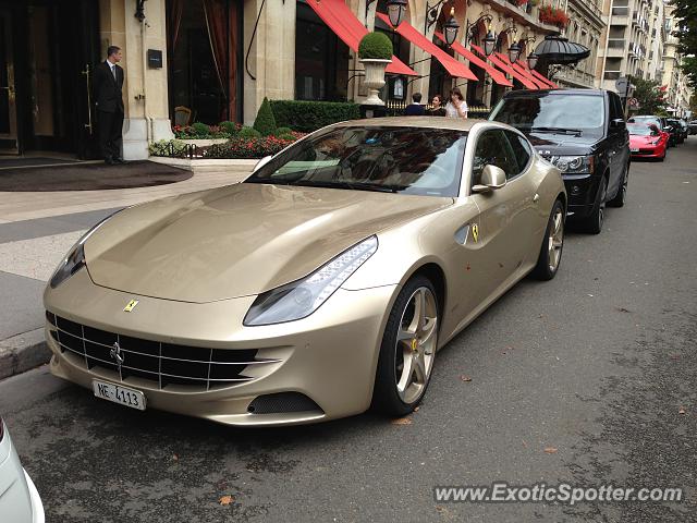 Ferrari FF spotted in Paris, France