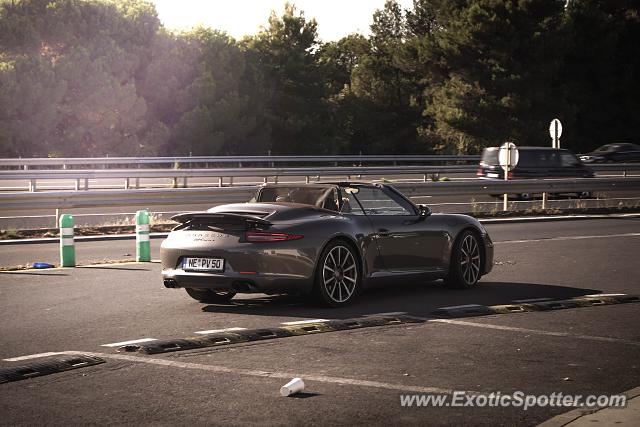 Porsche 911 spotted in A-50, France