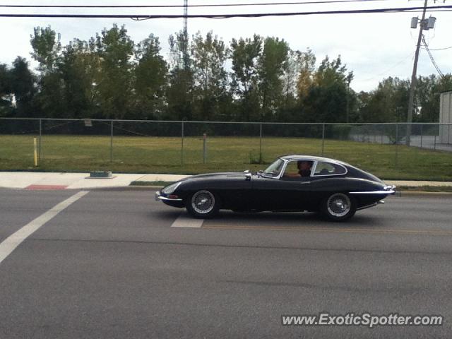 Jaguar E-Type spotted in Columbus, Ohio