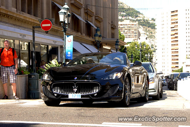 Maserati GranCabrio spotted in Monte-carlo, Monaco