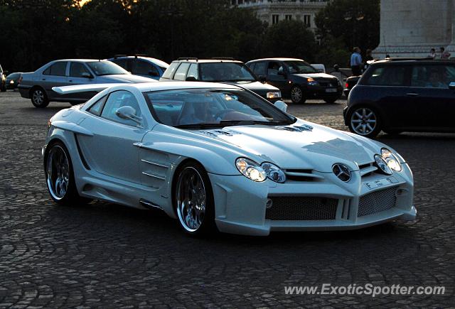 Mercedes SLR spotted in Paris, France